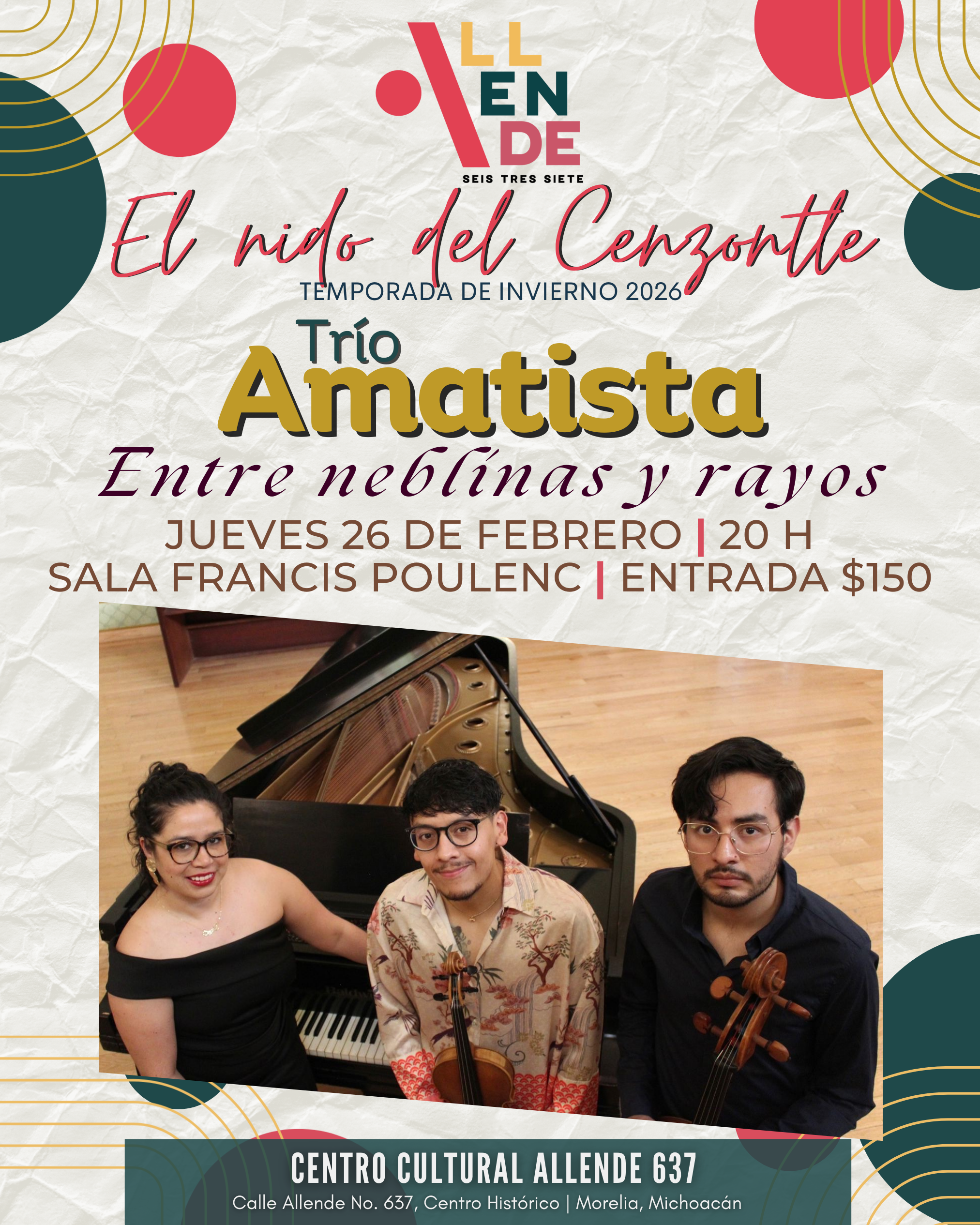 Trío Amatista, Entre neblinas y rayos.