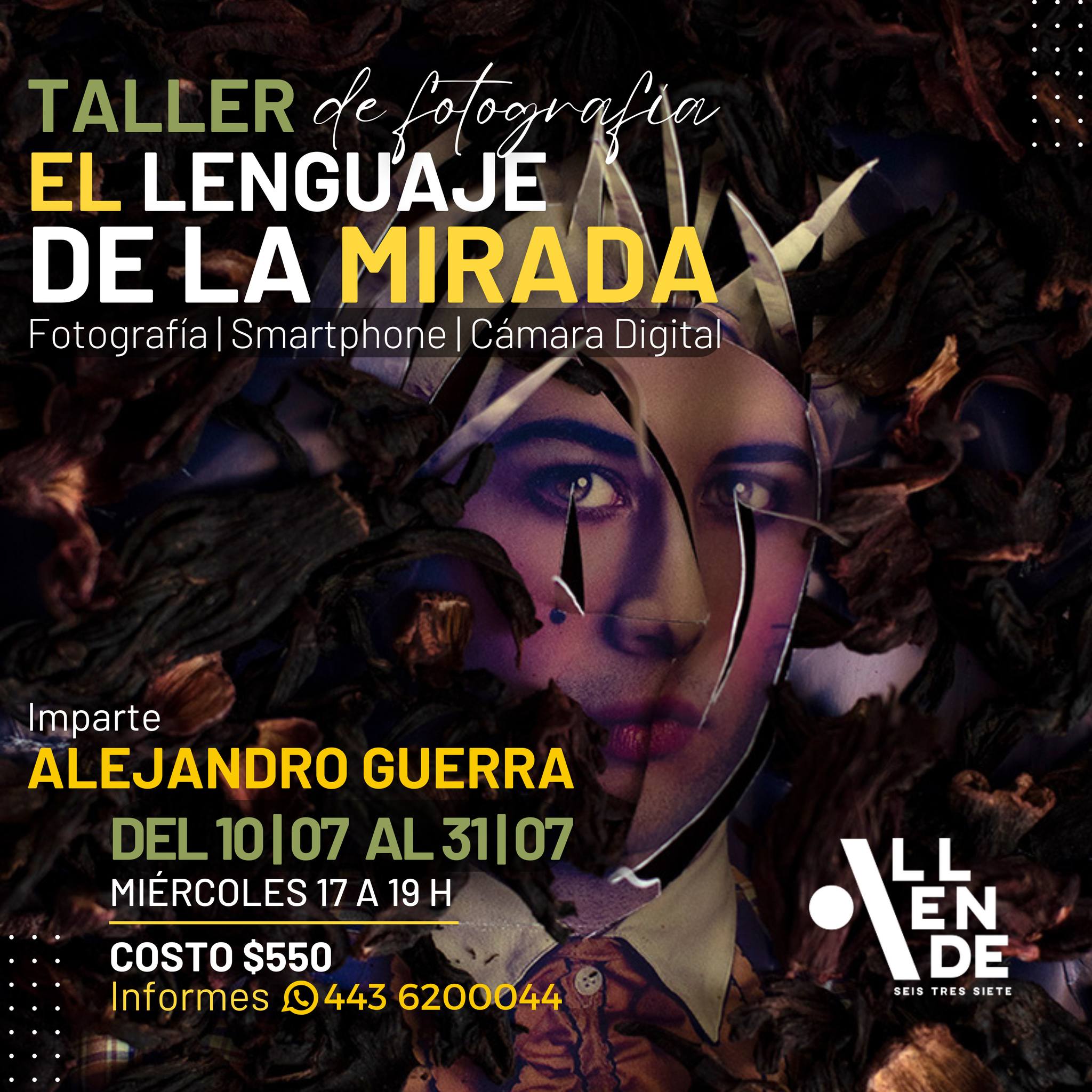 Cartel de En Verano | Taller de Fotografía: El Lenguaje de la Mirada