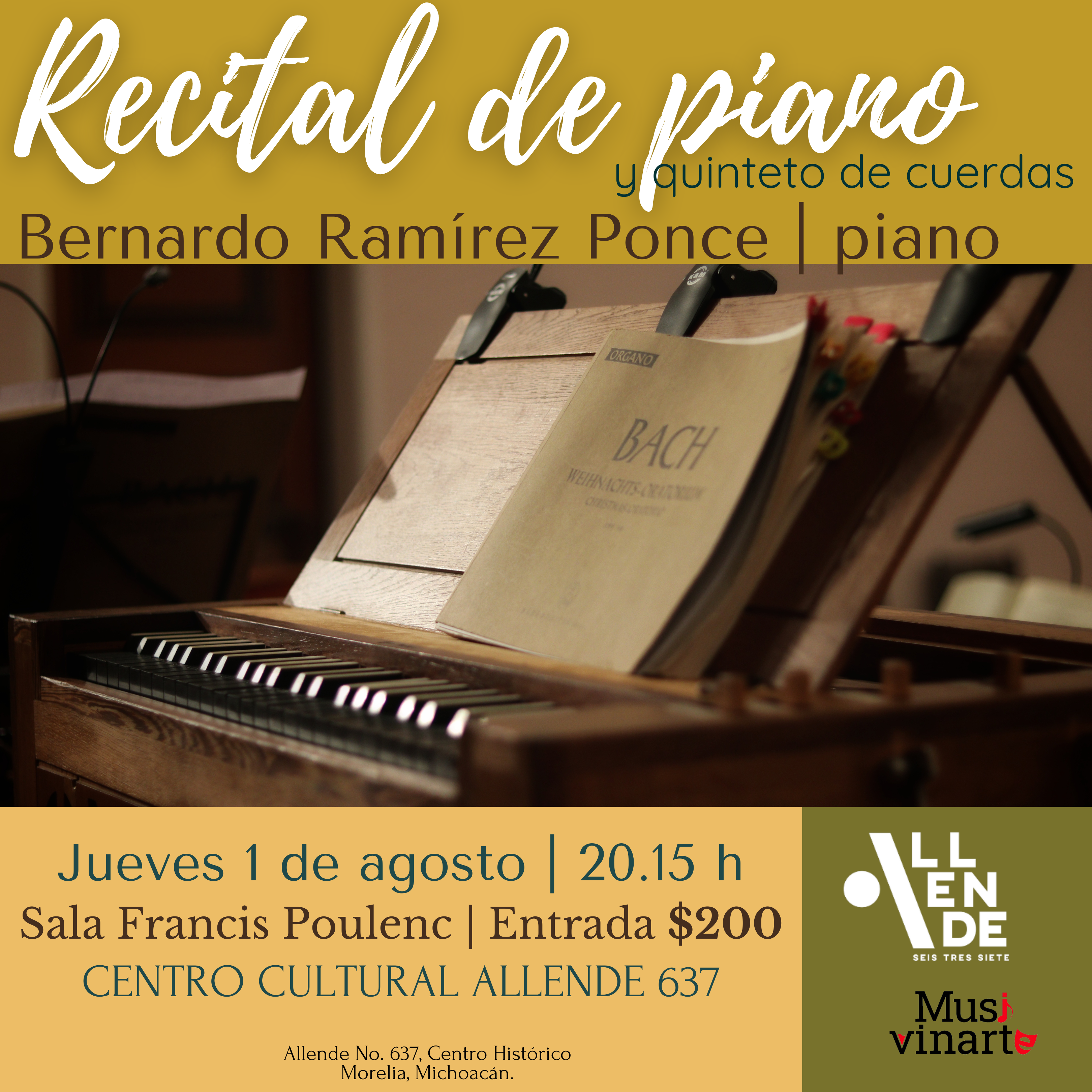 Concierto para piano y quinteto de cuerdas