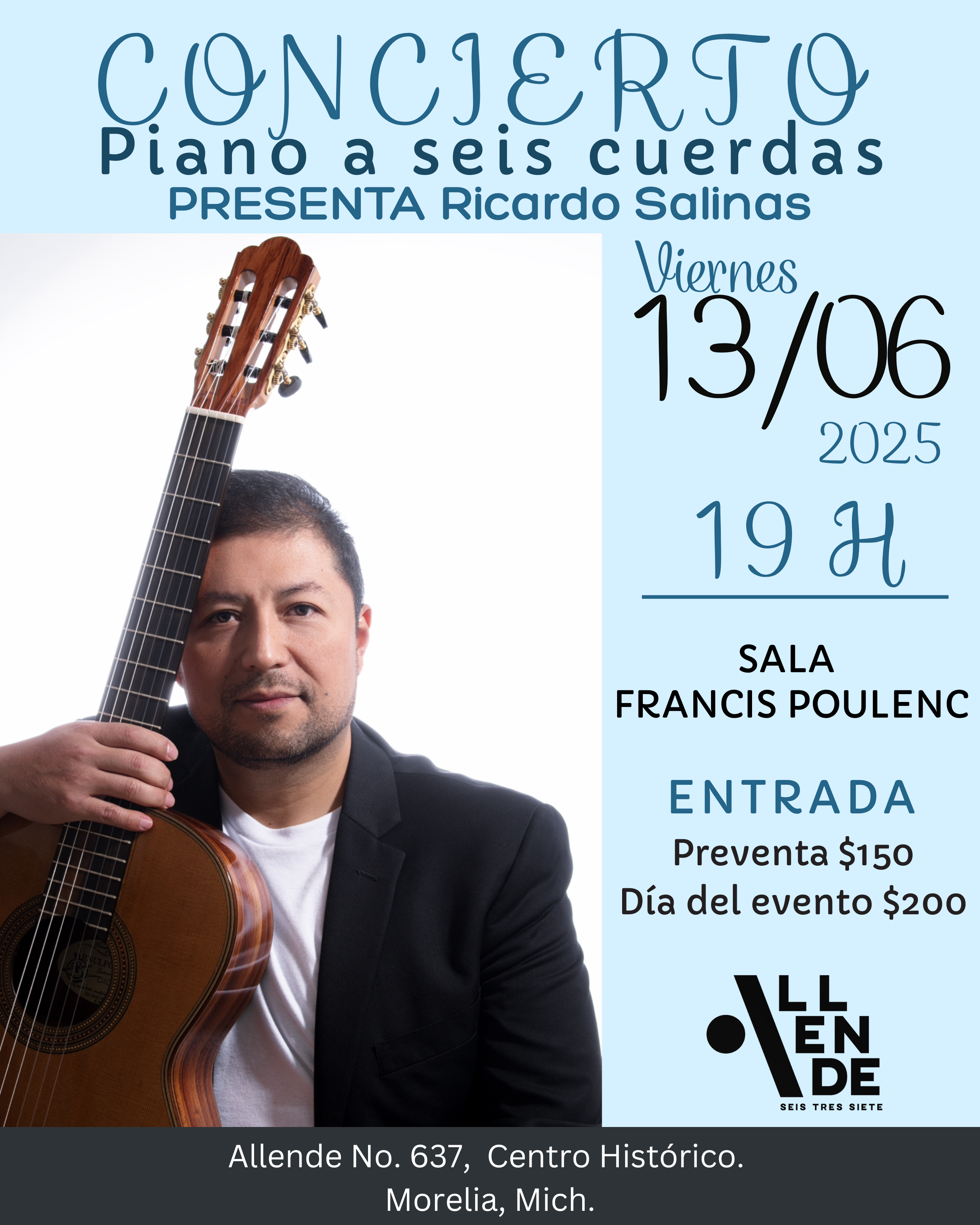Piano a Seis Cuerdas/Ricardo Salinas, guitarra